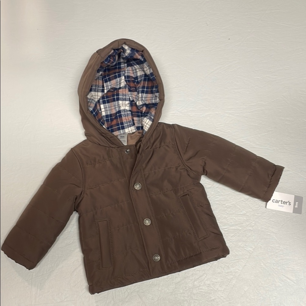 Carter's Brown Hooded Jacket